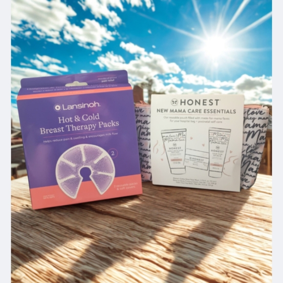 🍼 Honest New Mama Care Essentials And Breast Care NWT! - Picture 1 of 4